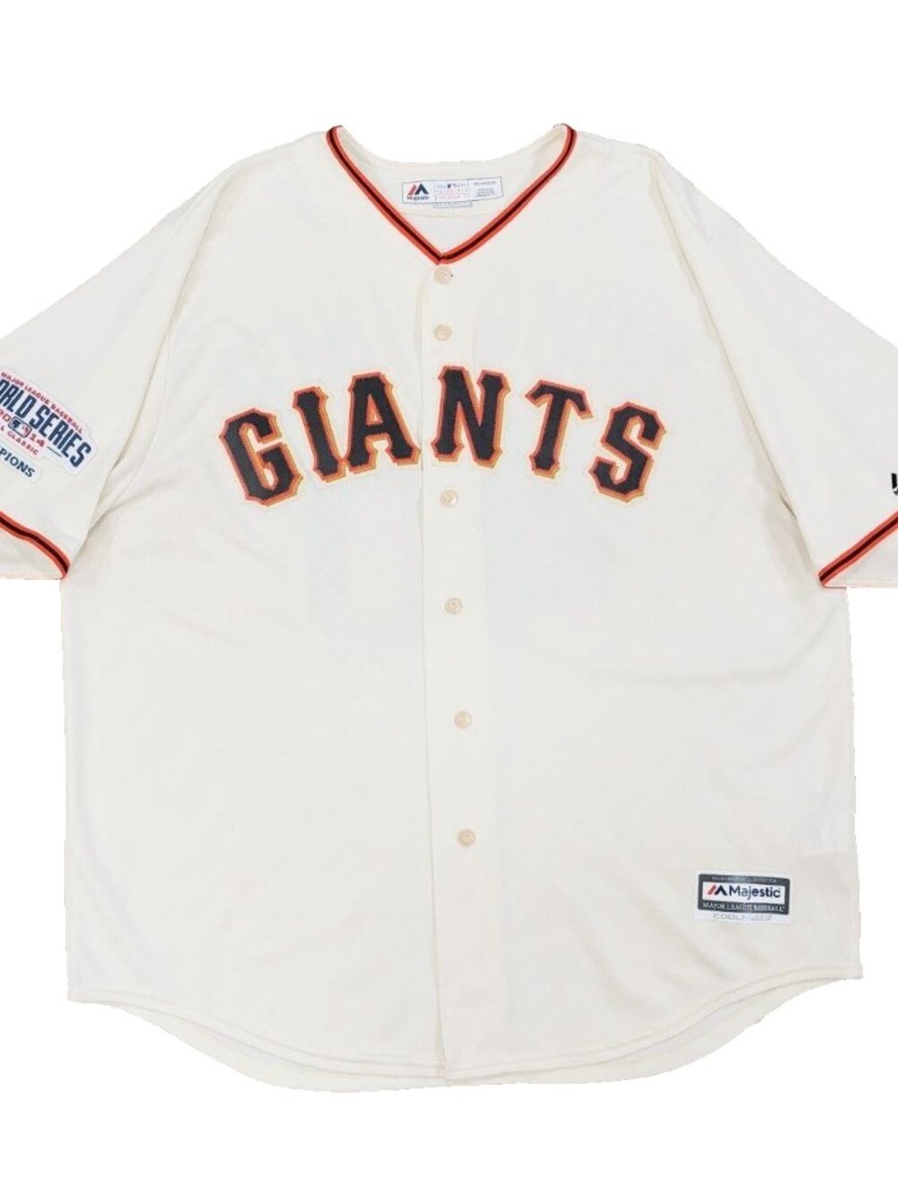 San Francisco Giants 2014 World Series Champions Jersey Mens 2XL Bumgarner #40